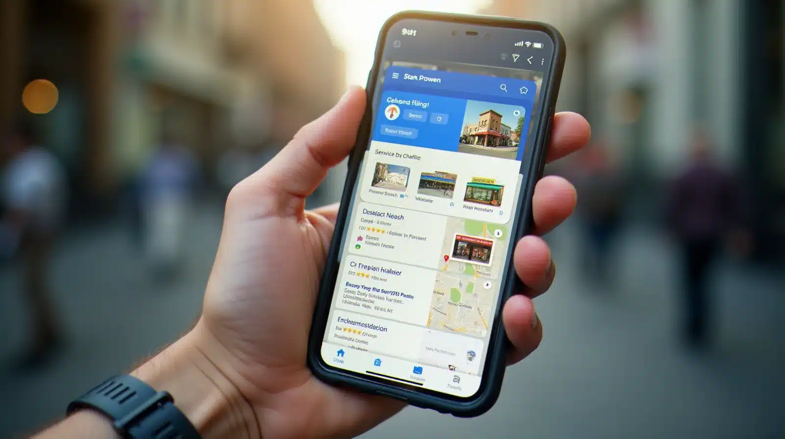 Google Business Profile recherche locale Vichy
